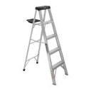 EST-34 | Escalera de tijera tipo III 4 escalones y bandeja, Truper