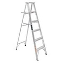 ESTA-35 | Escalera de tijera 100% aluminio tipo lll 5 peldaños, Truper
