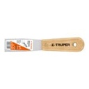 ET-1R | Espátula rígida 1' con mango de madera, Truper
