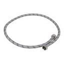 FFR-100X | Manguera lavabo/fregadero, acero inox, 1/2' x 1/2', 100 cm