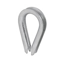 GC-1/8 | Bolsa con 10 guardacabos para cable de acero de 1/8', Fiero