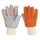 GU-265 | Guantes carnaza y loneta, uso ligero, Truper