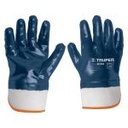 GU-845 | Guantes de algodón recubiertos de nitrilo, puño seguridad