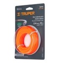 HTA-95B | Rollo de hilo para desbrozadora, 2.4 mm x 12 m, Truper