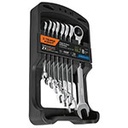 JC-8XM | Juego de 8 llaves combinadas mm pulidas con matraca, Expert