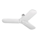 LED-250V | Lámpara LED 24W tipo ventilador, 3 aspas ajustables, Volteck