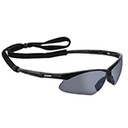 LESP-EP | Lentes seguridad espejo plata c/cordón ajustable, Sport