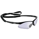 LESP-EZ | Lentes seguridad espejo azul c/cordón ajustable, Sport