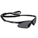 LESP-SN | Lentes seguridad grises antiempaño c/cordón ajustable, Sport