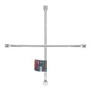LLCR-20 | Llave de cruz 20' pulida y cromada, Truper