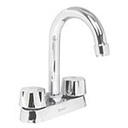M-060-C | Mezcladora 4' para lavabo, cuello bar, cartucho compresión