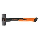 MD-4F | Marro octagonal 4 lb, mango de fibra de vidrio 14', Truper