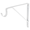 MED-12BG | Ménsula reforzada blanca 11 x 12' con gancho, Fiero