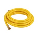 MGA-50 | Manguera para gas 3/8' flexible amarilla de 5 m, c/conexión