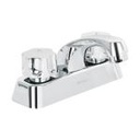 MP-048 | Mezcladora plástica 4' para lavabo, manerales hex Basic