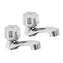 MP-242 | Juego 2 llaves plásticas individuales para lavabo, Basic