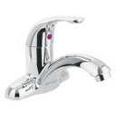 MP-419 | Monomando plástico para lavabo, nariz curva, Foset Basic