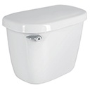 MUBA-30B | Tanque bajo cerámico con accesorios, blanco, Foset