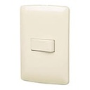 PA-APSE-EI | Placa armada 1 interruptor escalera marfil, línea Italiana