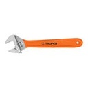 PET-15X | Llave ajustable (perico) 15' cromada mango de PVC, Truper