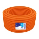 PF-1/2M | Metro de poliducto 1/2' corrugado flex. s/guía, rollo 50 m
