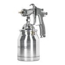 PIPI-330 | Pistola p/pintar succión HVLP vaso aluminio, 1.4 mm, Truper