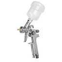 PIPI-410 | Pistola p/retoque gravedad HVLP vaso plástico, 1 mm, Truper