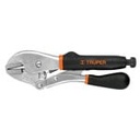 PPT-10RX | Pinza de presión 10' mordaza recta mango de vinil, Truper