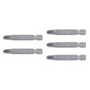 PUDE-2203 | Estuche con 5 puntas pozidriv PZ3 largo 2', Truper Expert
