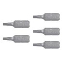 PUDE-6110 | Estuche con 5 puntas torx T10 con seguro largo 1', Expert