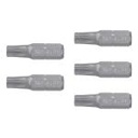 PUDE-6130 | Estuche con 5 puntas torx T30 con seguro largo 1', Expert