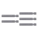 PUDE-7225 | Estuche con 5 puntas hexagonales de 1/4mm largo 2', Expert