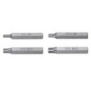 PUDE-8204 | Estuche con 4 puntas brístol combinadas largo 3', Expert