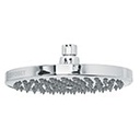 R-208S | Regadera cromo 8' plato redondo, sin brazo, Foset Element