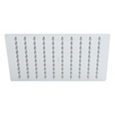 R-308S | Regadera cromo 8' plato cuadrado delgado sin brazo, Riviera