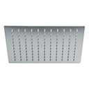 R-310S | ReRegadera cromo 10' plato cuadrado delgado sin brazo, Rivie