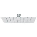 R-415S | Regadera cuadrada 8', acero inox, sin brazo, cromo, Túbig