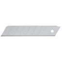 REP-CUT-7 | Estuche con 10 cuchillas SK4 de 25 mm para cutter, Truper