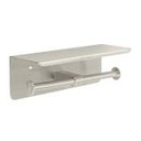 RIA-85N | Portarrollo doble en satín con soporte para celular, Riviera