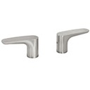 RIMM-01N | Juego de 2 manerales para lavabo, satin, Foset Riviera