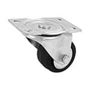 RO-1212 | Rodaja hule 2-1/2', placa giratoria con balero, carga 80 kg