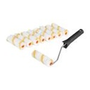 ROPI-420N9 | Kit de maneral y 9 mini rodillos de 4' de poliéster, Truper