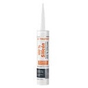 SIL-100T | Sellador transparente 100% silicón de 280 ml, Truper