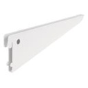 SOMO-8MD | Ménsula plana blanca para cremallera doble, 22cm, Fiero