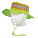 SR-600V | Sombrero verde alta visibilidad con reflejante, Truper