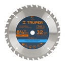 ST-832 | Disco sierra 8-1/4' para madera, 32 dientes centro 5/8'