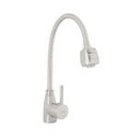 TBF-87N | Monomando para fregadero con cuello flexible, satín, Tubig