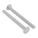 TORC-5/16X4 | Bolsa con 50 tornillos 5/16' x 4' tipo coche, Fiero