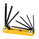 TORX-8PG | Juego de 8 llaves torx tipo navaja, lámina, a granel, Pretul