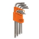 TORX-9L | Juego de 9 llaves torx largas con organizador abatible
